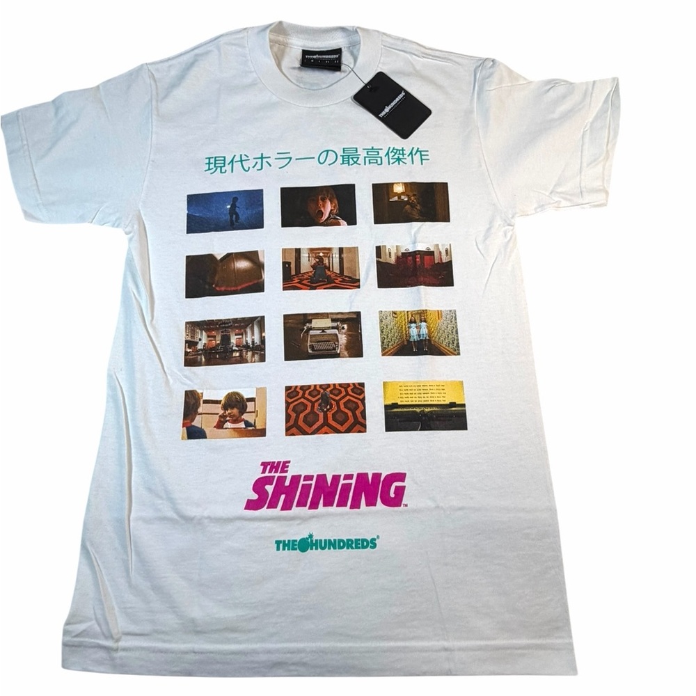 The Hundreds The Shining Photo Grid Tee White Size Small NWT Streetwear